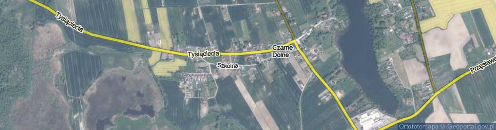 Zdjęcie satelitarne Szkolna ul.